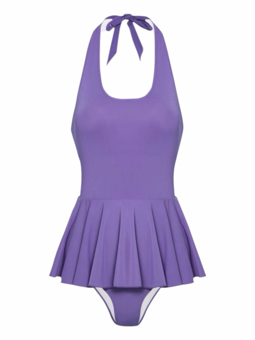 Halara One Piece Ruffle Skirt Swimsuit, Size M